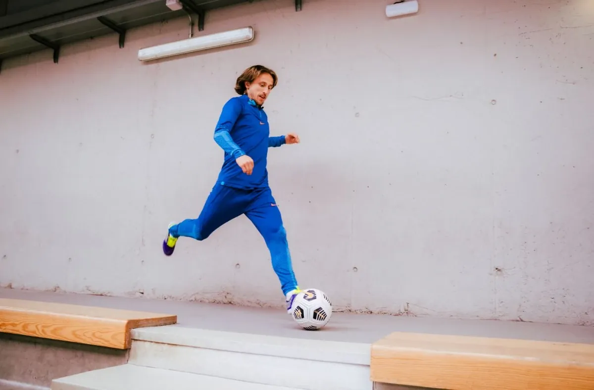 A day with Luka Modrić