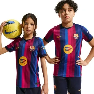 Camiseta FC Barcelona Primera Equipación 2026-2027 Niño Garnet