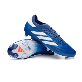 Bota Copa Pure 2+ FG Lucid Blue-Ftwr White-Solar Red
