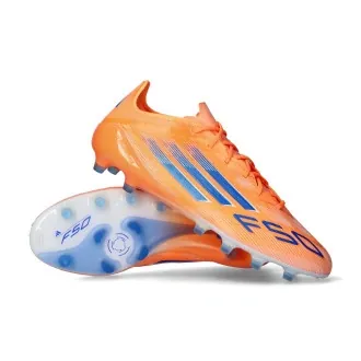 Football Boots F50 Elite AG Beam Orange-Lucid Blue-White