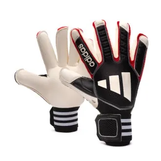 Gloves Tiro Pro Black-White-Iron Metallic