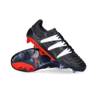 Bota Predator 94 FG Core Black-Ftwr White-Vivid Red
