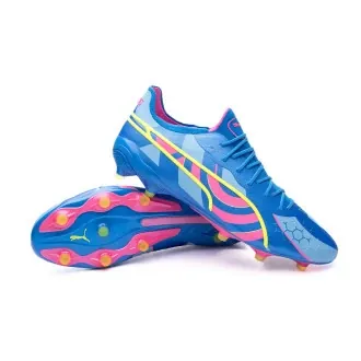 Football Boots King Ultimate Energy FG/AG Ultra Blue-Luminous Pink-Luminous Blue