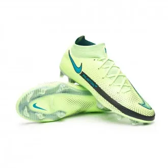 Football Boots Phantom GT Elite DF FG Lime Glow-Aquamarine-Off Noir