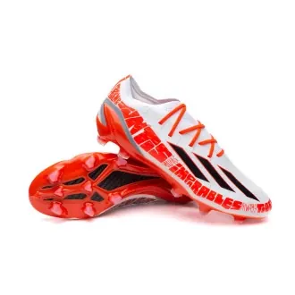 Football Boots X Speedportal Messi .1 FG White-Core Black-Solar Red