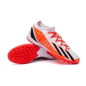 Football Boots X Speedportal Messi .3 Turf White-Core Black-Solar Red