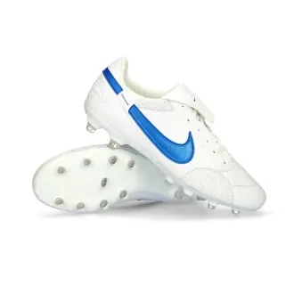 Bota Premier III FG White-Signal Blue