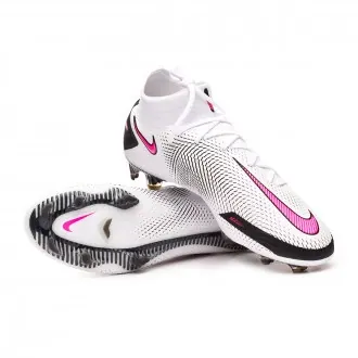 Football Boots Phantom GT Elite DF FG White-Pink Blast-Black