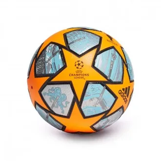 Ball Finale 21 Estambul 20º Anniversary UCL Pro Winter Solar orange-Silver meallic-Iiron metallic