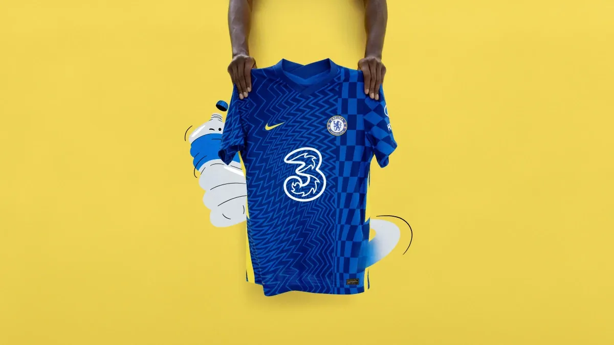 Chelsea FC’s new psychedelic jersey for the 21/22 season