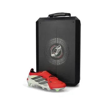 Bota Predator Elite FT FG Unlocked Lucid Red-Core Black-Ftwr White