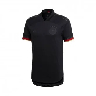 T-Shirt Germany Away Kit Jersey Authentic 2020-2021 Black
