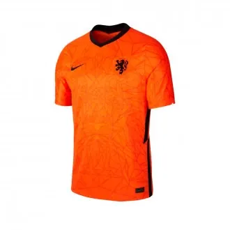 T-Shirt Netherlands Stadium Home kit 2020-2021 Safety Orange-Black