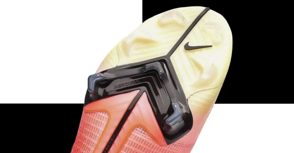 Grip of football boots