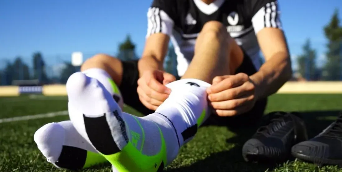 How do I keep my socks from falling down?