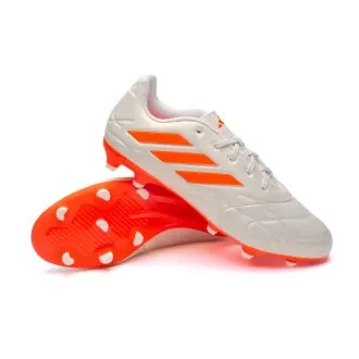 Bota Copa Pure .3 FG Off White-Solar Orange