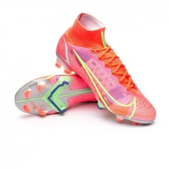 Bota Mercurial Superfly 8 Elite FG Bright Crimson-Metallic Silver-Indigo Burst-W