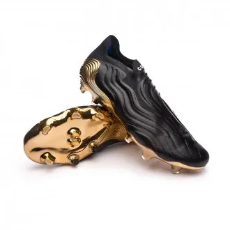 Football Boots Copa Sense + FG Black-White-Gold Metallic