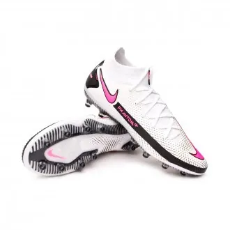 Football Boots Phantom GT Elite DF AG-Pro White-Pink Blast-Black-Hyper Pink