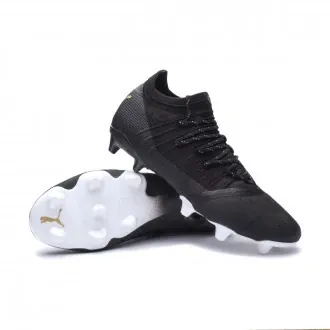 Football Boots Future 1.3 Lazertouch FG/AG Black-Metallic Gold-White