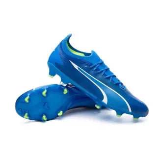 Football Boots Ultra Ultimate FG/AG Ultra Blue-White-Pro Green