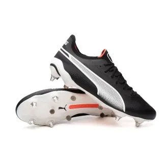 Bota King Ultimate MxSG Black-White-Fire Orchid
