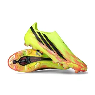 Football Boots F50 Hyperfast Elite LL FG Solar Yellow-Core Black-Tursol