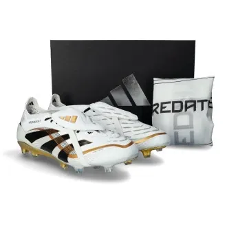 Football Boots Predator Elite FT FG +Teamgeist White-Core Black-Gold Met