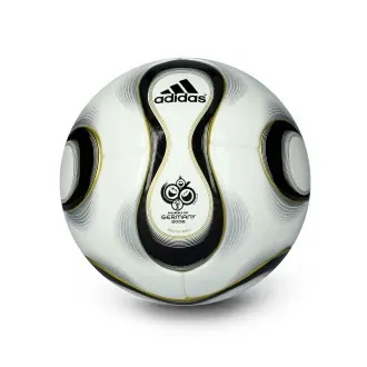 Ball Teamgeist OG White-Black-Gold Metal