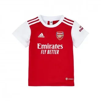 T-Shirt Kids Arsenal FC Home Jersey 2022-2023 Scarlet-White