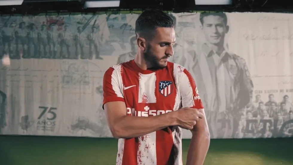 New Atlético jersey