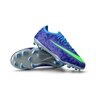 Bota Air Zoom Mercurial Vapor Pro FG X Lego Collection Niño Dk Concord-Green Strike-Purple Haze-Safety Or