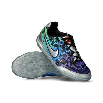 Futsal Shoes Kids Street Gato X Lego Collection Metallic Silver-White Green-Black Concord