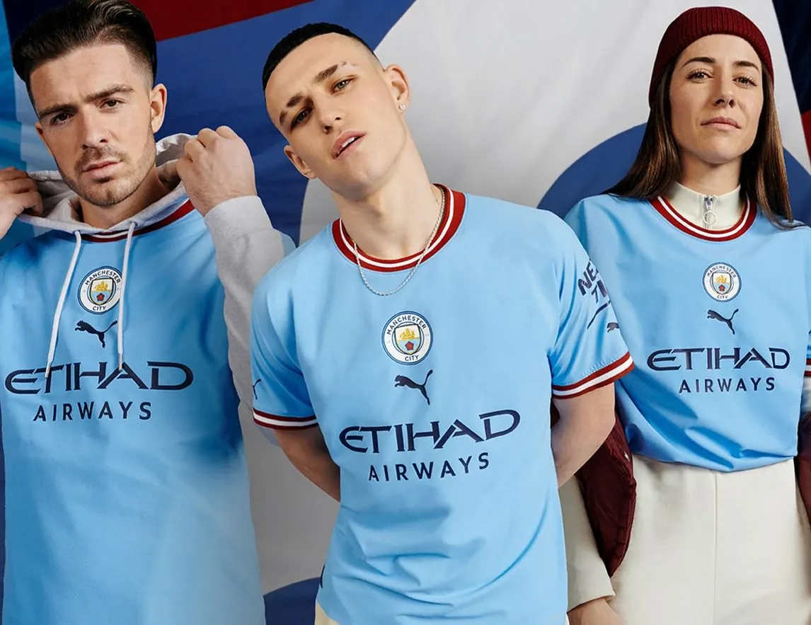 New Manchester City jersey