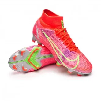 Football Boots Mercurial Superfly 8 Pro FG Bright Crimson-Metallic Silver-Indigo Burst-W