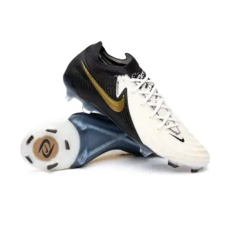 Football Boots Phantom GX II Elite FG White-Black-Mtlc Gold Coin
