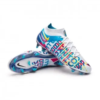 Football Boots Phantom GT Elite DF 3D FG Chlorine Blue-Pink Blast-Opti Yellow-White