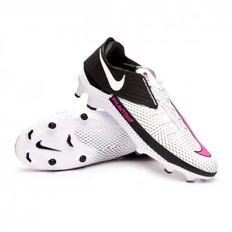 Bota Phantom GT Academy Flyease FG/MG White-Pink blast-Black