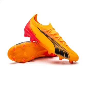 Football Boots Ultra Ultimate FG/AG Sun Stream-Black-Sunset Glow