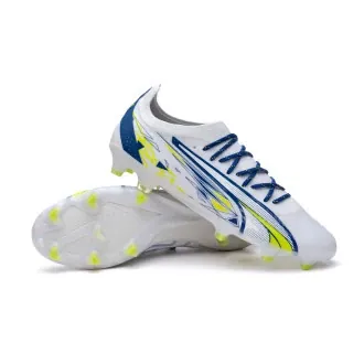 Bota Ultra Ultimate CP FG/AG White-Lime Smash-Clyde Royal