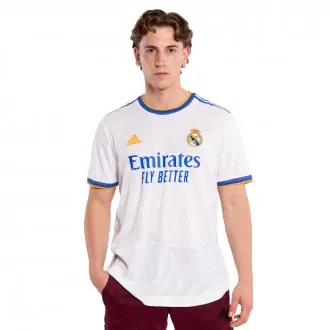 T-Shirt Real Madrid Home Jersey Authentic 2021-2022 White