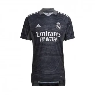 T-Shirt Real Madrid Goalkeeper Home Jersey 2021-2022 Black