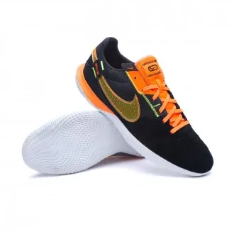Futsal Shoes Street Gato Black-Total Orange-Volt
