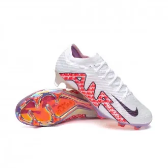 Football Boots Air Zoom Mercurial Vapor 15 Elite FG White-Off Noir-Coconut