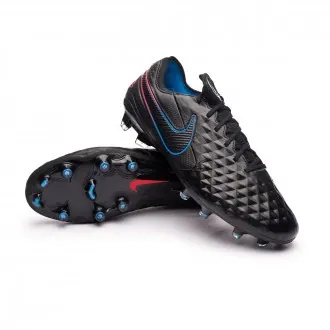 Bota Tiempo Legend 8 Elite FG Black-Siren Red-Light Photo Blue-Cyber