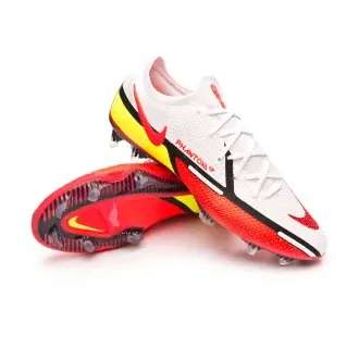 Football Boots Phantom GT2 Elite FG White-Bright Crimson-Volt-Black