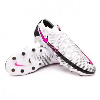 Football Boots Phantom GT Pro AG-Pro White-Pink Blast-Black
