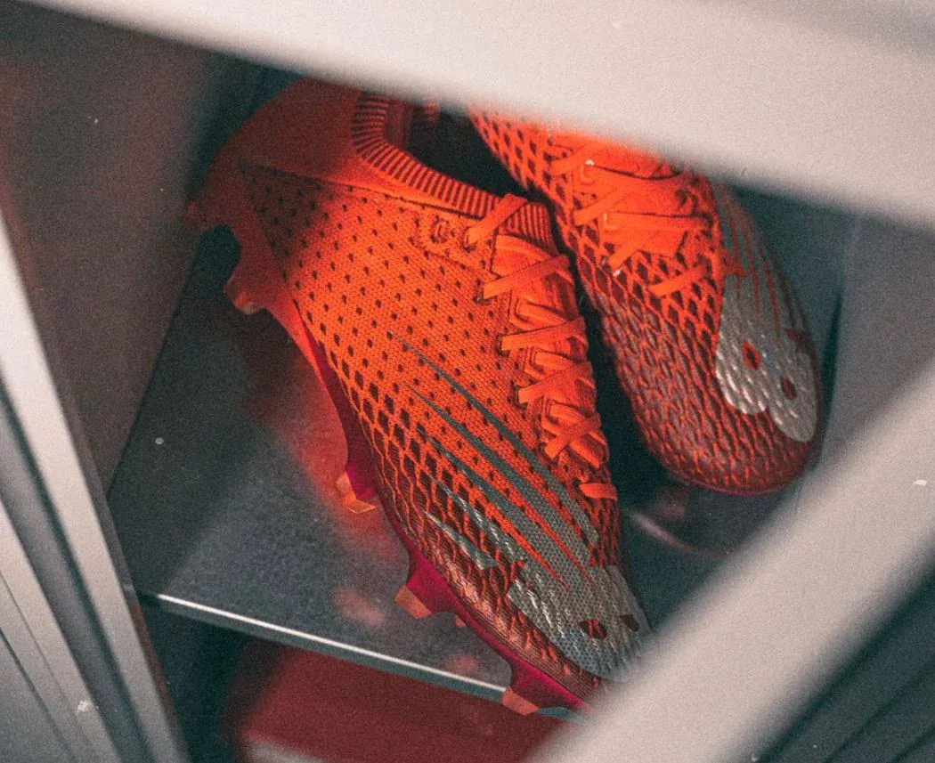Parts of a football boot