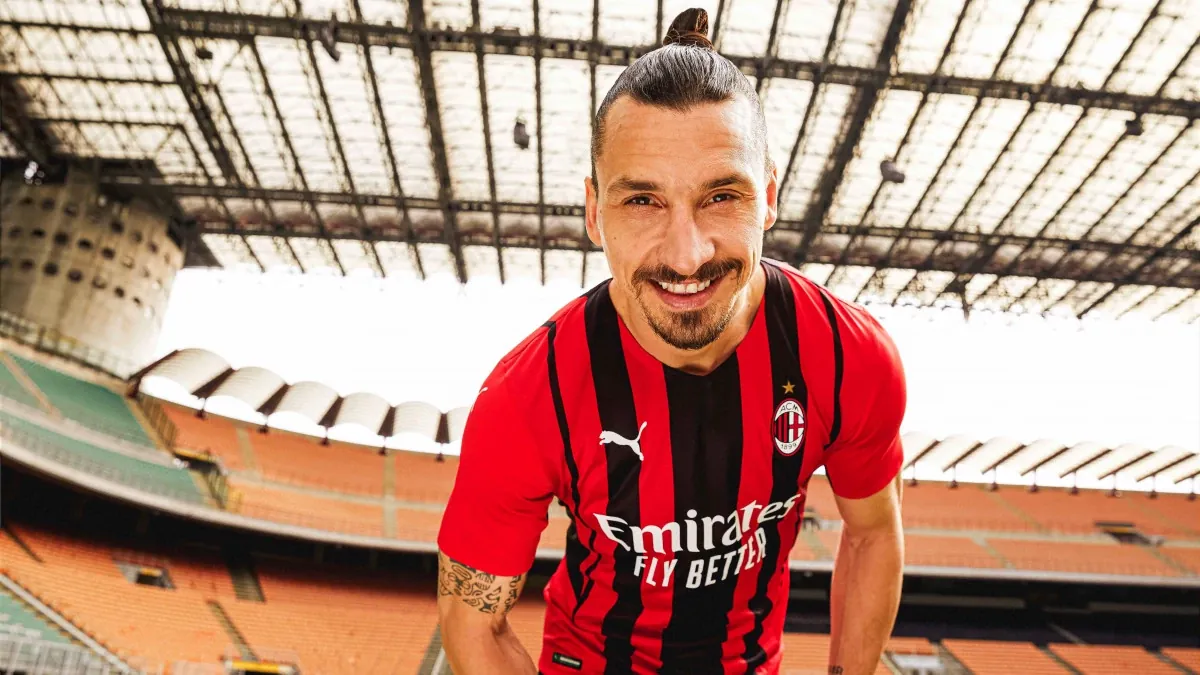 The AC Milan home jersey for next season