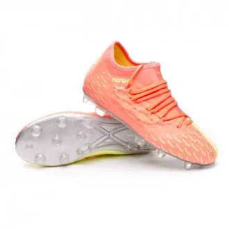 Football Boots Future 5.3 NETFIT FG/AG OSG Niño Nrgy peach-Fizzy yellow